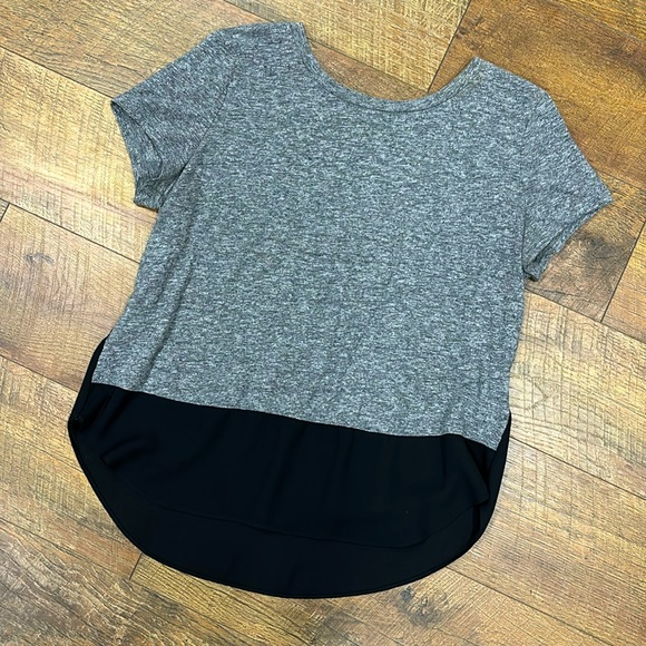 Express Grey and Black Tee - Medium - Picture 1 of 3